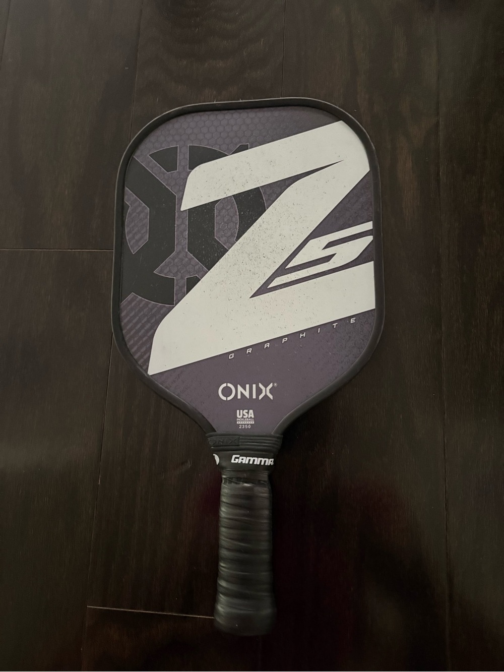 Onyx Z5 Pickleball Paddle - Black & Purple
